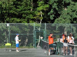 Outdoor Tennis Clinic