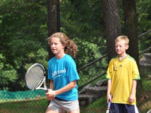 Kids Learning on Indoor Courts